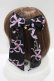 画像2: Angelic Pretty / Sweetie Ribbonリボンクリップ  ブラック/ピンク H-25-06-17-067-AP-AC-NS-ZH (2)