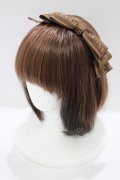 Angelic Pretty / Crownロゴリボンカチューシャ  ブラウン H-25-06-17-068-AP-AC-NS-ZH