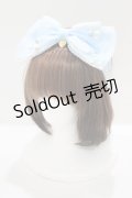 Angelic Pretty / Partyリボンヘアバンド  サックス H-25-06-17-070-AP-AC-NS-ZH