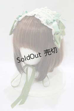 画像1: BABY,THE STARS SHINE BRIGHT / プリンセスドロップヘッドドレス  若草 H-25-06-17-071-BA-AC-NS-ZH