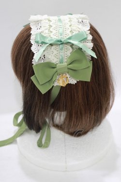 画像2: BABY,THE STARS SHINE BRIGHT / プリンセスドロップヘッドドレス  若草 H-25-06-17-071-BA-AC-NS-ZH