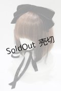 axes femme kawaii / ベロアリボンヘッドドレス  ブラック H-25-06-17-072-AX-AC-NS-ZH