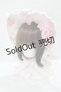 BABY,THE STARS SHINE BRIGHT / Juno’s Bouquet〜乙女の誓い〜柄ボンネット  ピンク H-25-06-17-077-BA-AC-NS-ZH