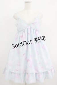 Angelic Pretty / Lovely Bathroomジャンパースカート Free サックス H-25-06-17-007-AP-OP-NS-ZH