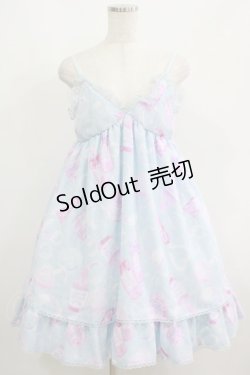 画像1: Angelic Pretty / Lovely Bathroomジャンパースカート Free サックス H-25-06-17-007-AP-OP-NS-ZH