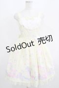 Angelic Pretty / Dreamyベビールームジャンパースカート Free イエロー H-25-06-17-008-AP-OP-NS-ZH