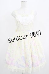 Angelic Pretty / Dreamyベビールームジャンパースカート Free イエロー H-25-06-17-008-AP-OP-NS-ZH