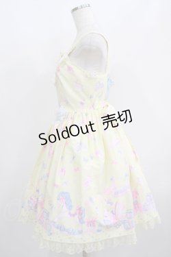 画像2: Angelic Pretty / Dreamyベビールームジャンパースカート Free イエロー H-25-06-17-008-AP-OP-NS-ZH