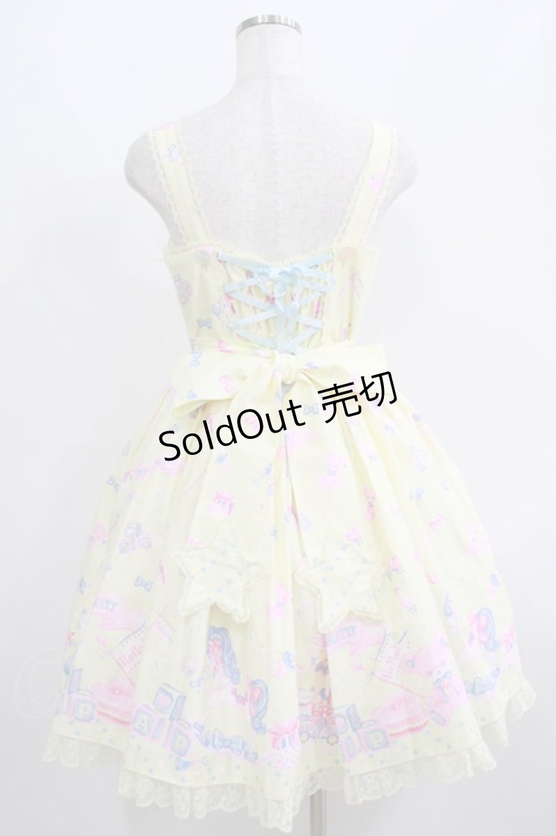 画像3: Angelic Pretty / Dreamyベビールームジャンパースカート Free イエロー H-25-06-17-008-AP-OP-NS-ZH (3)