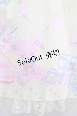 画像4: Angelic Pretty / Dreamyベビールームジャンパースカート Free イエロー H-25-06-17-008-AP-OP-NS-ZH