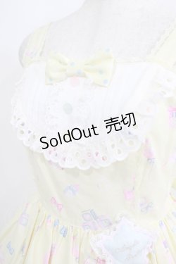 画像5: Angelic Pretty / Dreamyベビールームジャンパースカート Free イエロー H-25-06-17-008-AP-OP-NS-ZH