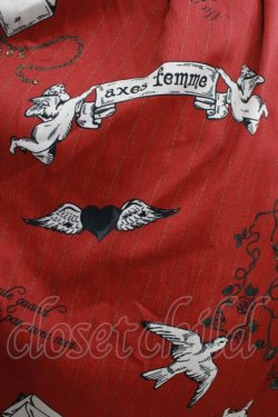 画像4: axes femme / ハートキューピット柄ワンピース Free レッド H-25-06-17-011-AX-OP-NS-ZH
