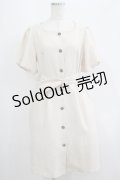 F&A / スクエアネックループピコ使いワンピース Free IVORY H-25-06-17-012-LO-OP-NS-ZH