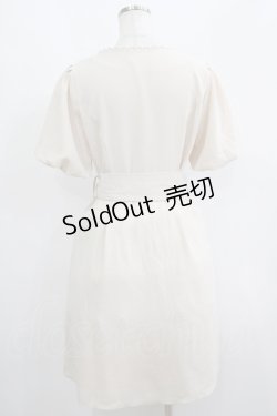 画像3: F&A / スクエアネックループピコ使いワンピース Free IVORY H-25-06-17-012-LO-OP-NS-ZH