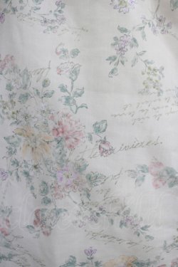 画像4: axes femme POETIQUE / ヴィンテージフラワーワンピース M 生成り H-25-06-17-013-AX-OP-NS-ZH