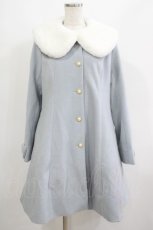 画像1: Amavel / Sugar Candy Ribbonコート Free サックス H-25-06-17-019-CA-CO-NS-ZTC034 (1)