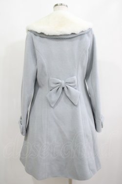 画像3: Amavel / Sugar Candy Ribbonコート Free サックス H-25-06-17-019-CA-CO-NS-ZH