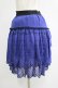 画像2: axes femme / シフォンスカート M ブルー H-25-06-17-023-AX-SK-NS-ZH (2)
