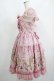 画像2: Angelic Pretty / Rose Museumティアードジャンパースカート Free ピンク H-25-06-17-025-AP-OP-NS-ZH (2)