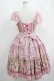 画像3: Angelic Pretty / Rose Museumティアードジャンパースカート Free ピンク H-25-06-17-025-AP-OP-NS-ZH (3)