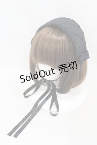 metamorphose / リボン付ヘッドドレス（2007年）  ブラック H-25-06-18-005-ME-AC-NS-ZH