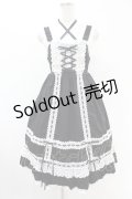 BABY,THE STARS SHINE BRIGHT / ベビードールジャンパースカート Free ブラック H-25-06-18-028-BA-OP-NS-ZH