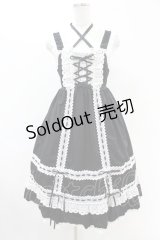BABY,THE STARS SHINE BRIGHT / ベビードールジャンパースカート Free ブラック H-25-06-18-028-BA-OP-NS-ZH