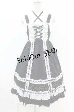 画像1: BABY,THE STARS SHINE BRIGHT / ベビードールジャンパースカート Free ブラック H-25-06-18-028-BA-OP-NS-ZH