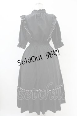 画像2: m petit by misako / NINA'SコラボAMハイショクメローワンピース L ブラック H-25-06-18-029-LO-OP-NS-ZH