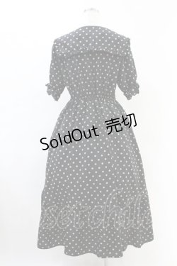 画像2: m petit by misako / ナシジドットワンピース L ブラック H-25-06-18-030-LO-OP-NS-ZH