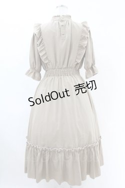 画像2: m petit by misako / NINA'SコラボAMハイショクメローワンピース M ベージュ H-25-06-18-031-LO-OP-NS-ZH