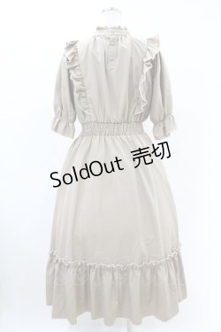 画像2: m petit by misako / NINA'SコラボAMハイショクメローワンピース L ベージュ H-25-06-18-032-LO-OP-NS-ZH