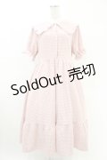 m petit by misako / AM*ギンガムCHKワンピース LL ピンク H-25-06-18-036-LO-OP-NS-ZH