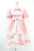 To Alice / ピーチパンダワンピース S ピンク H-25-06-18-039-LO-OP-NS-ZH