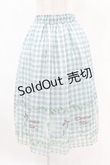 axes femme / チョコミントプリントスカート Free ミント H-25-06-18-042-AX-SK-NS-ZH