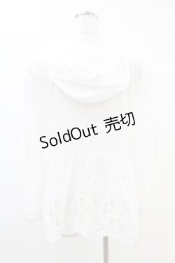画像2: axes femme / カットワークレースパーカー M オフ H-25-06-18-049-AX-TO-NS-ZH