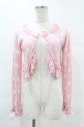Angelic Pretty / ラブリィハートファーニットボレロ Free ピンク H-25-06-18-056-AP-TO-NS-ZH