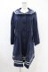 画像1: axes femme POETIQUE / 刺繍セーラーカラーコート M ネイビー H-25-06-18-059-AX-CO-NS-ZH (1)