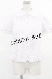 Angelic Pretty / ブロッサムリボンジャボブラウス Free ラベンダー H-25-06-18-1032-AP-BL-NS-ZH
