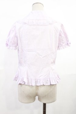 画像3: Angelic Pretty / ブロッサムリボンジャボブラウス Free ラベンダー H-25-06-18-1032-AP-BL-NS-ZH