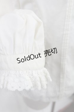 画像4: Victorian maiden / レースリボン付スタンドカラーブラウス free アイボリー H-25-06-18-1034-CL-BL-NS-ZH