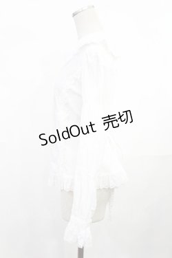 画像2: metamorphose / ローズレーズブラウス Free アイボリー H-25-06-18-1035-ME-BL-NS-ZH