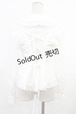 画像3: metamorphose / ローズレーズブラウス Free アイボリー H-25-06-18-1035-ME-BL-NS-ZH