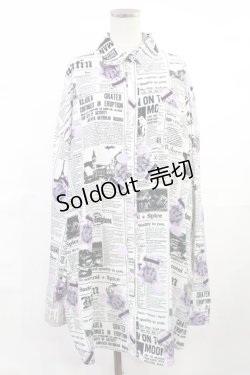 画像1: Jamie エーエヌケー / アメコミベアBIGシャツ M オフ H-25-06-18-1039-LO-BL-NS-ZH