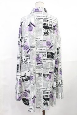 画像2: Jamie エーエヌケー / アメコミベアBIGシャツ M オフ H-25-06-18-1039-LO-BL-NS-ZH