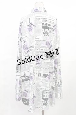 画像2: Jamie エーエヌケー / アメコミベアBIGシャツ M オフ H-25-06-18-1039-LO-BL-NS-ZH