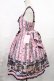 画像2: metamorphose / Happy Sewing Timeジャンパースカート+ヘッドドレスセット サイズ1 ブラック/ピンク H-25-06-18-1001-ME-OP-NS-ZH (2)