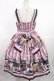 画像3: metamorphose / Happy Sewing Timeジャンパースカート+ヘッドドレスセット サイズ1 ブラック/ピンク H-25-06-18-1001-ME-OP-NS-ZH (3)