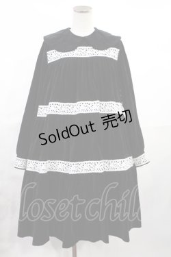 画像1: Heart E / 別珍ベビードールワンピース Free ブラック H-25-06-18-1007-LO-OP-NS-ZH