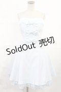 JESUS DIAMANTE / バルドーベアワンピース 38 サックス H-25-06-18-1016-JE-OP-NS-ZH